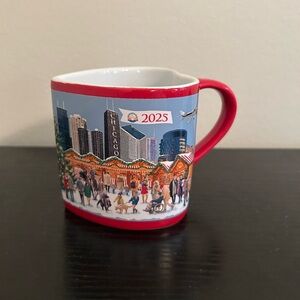 Christkindlmarket Chicago 2025 Heart Shaped Mug German Christmas Market New